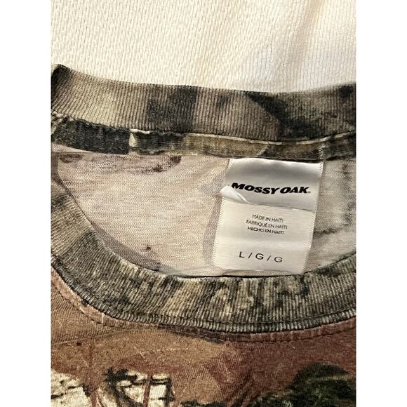 Mossy Oak Brand Hunting Camo T-Shirt Mens XL - Picture 3 of 3
